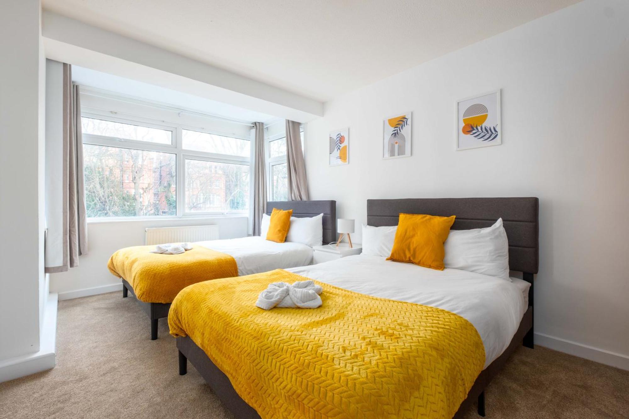 Stylish 2 Bedroom In Central Brighton Free Parking Near Beach And Train Station المظهر الخارجي الصورة